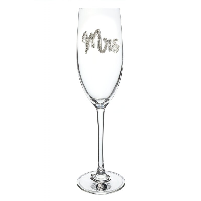 The Queen’s Jewels Mrs. Champagne Flute