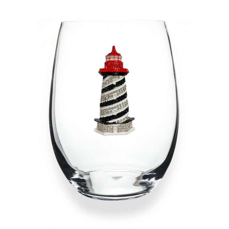 The Queen’s Jewels Lighthouse Stemless