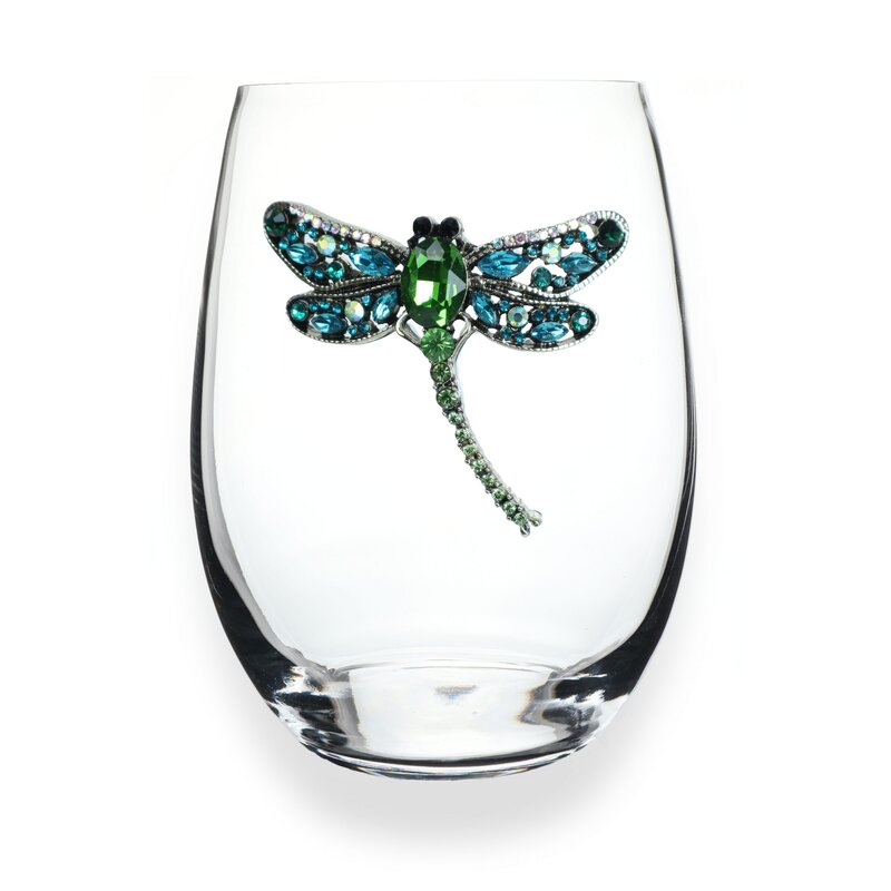 The Queen’s Jewels Dragonfly Stemless