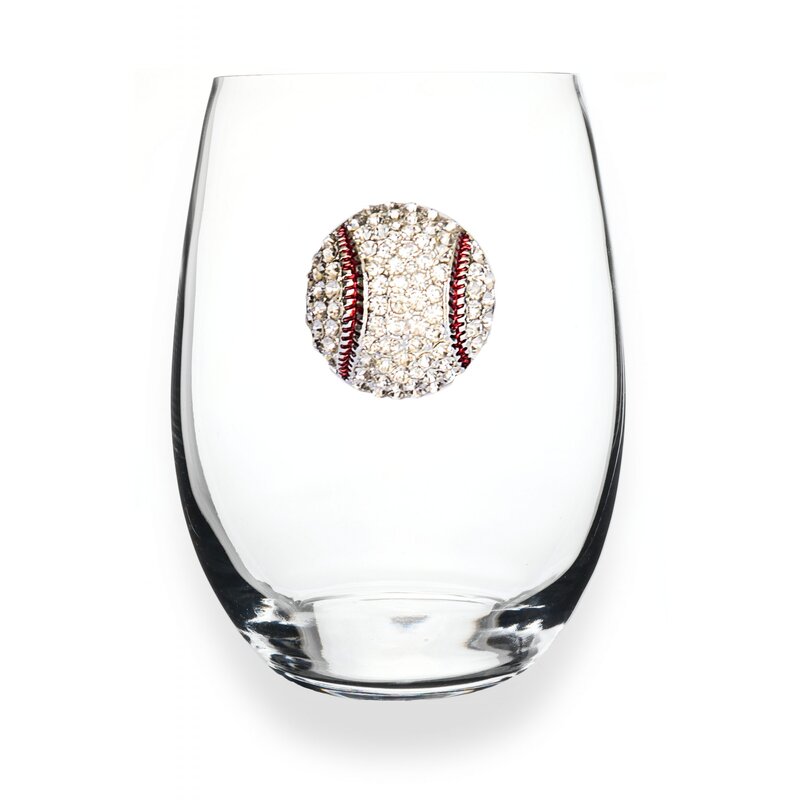 The Queen’s Jewels Baseball Stemless