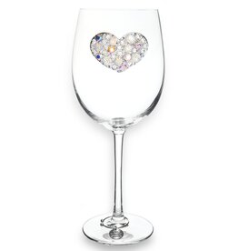The Queen’s Jewels Multi Stone Heart Stemmed