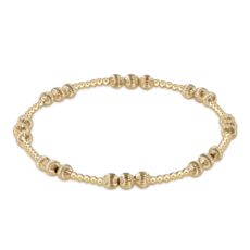 enewton Dignity Joy Pattern 4mm Bead Bracelet - Gold