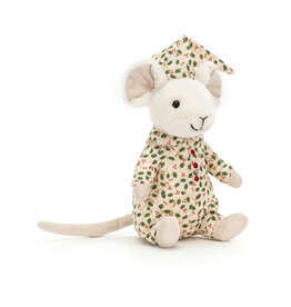 Jellycat Bedtime Merry Mouse