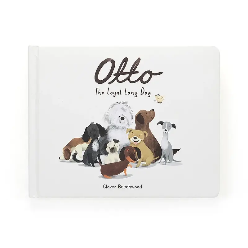 Jellycat Otto The Loyal Sausage Dog Book