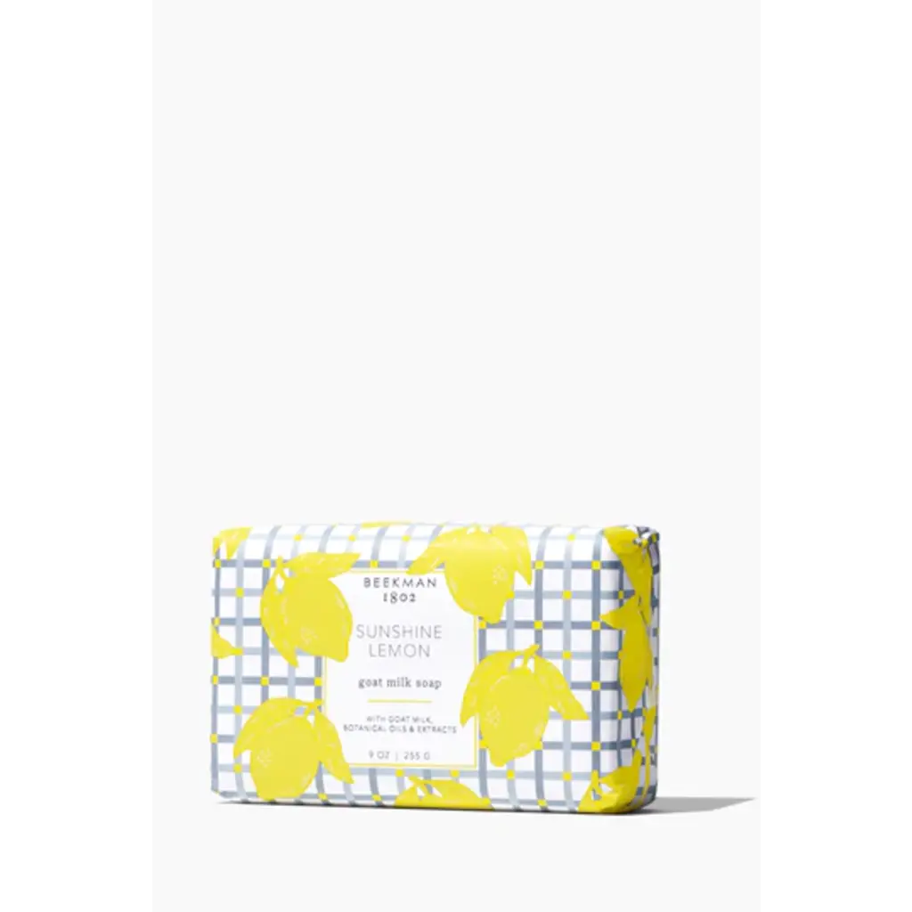 Beekman 1802 Bar Soap - Sunshine Lemon