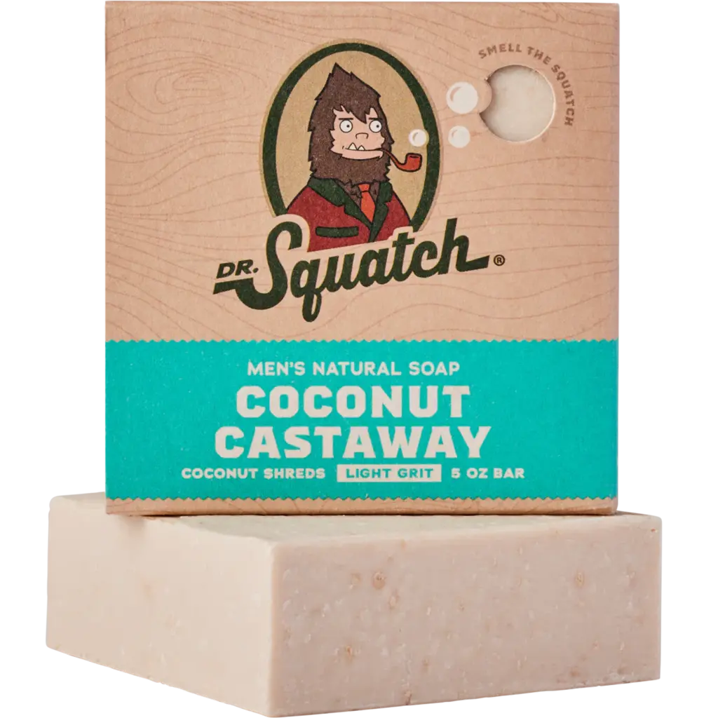 Dr. Squatch Coconut Castaway Soap