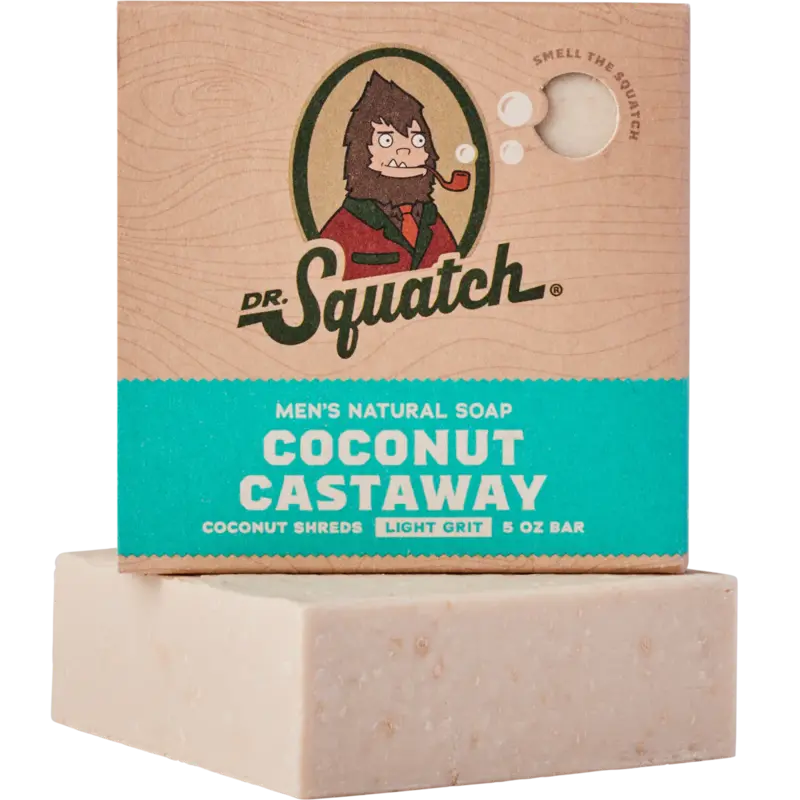 Dr. Squatch Coconut Castaway Soap