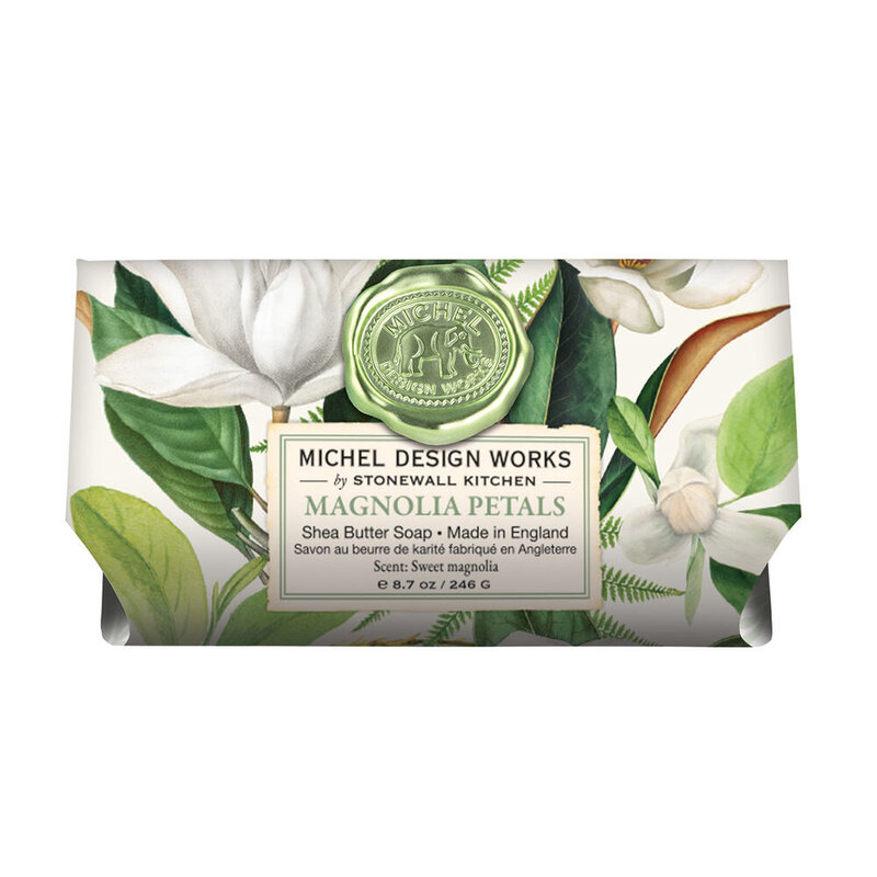 Michel Design Works - Large Bath Soap Bar - Magnolia Petals