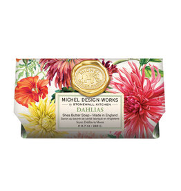 Michel Design Works - Large Bath Soap Bar - Dahlias