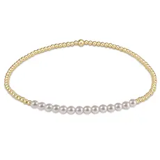 enewton Gold Bliss Pearl 3mm Bracelet