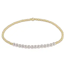 enewton Gold Bliss Pearl 3mm Bracelet