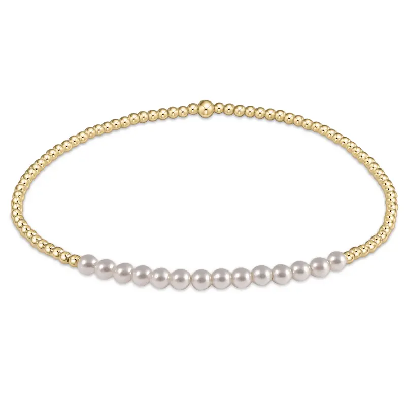 enewton Gold Bliss Pearl 3mm Bracelet