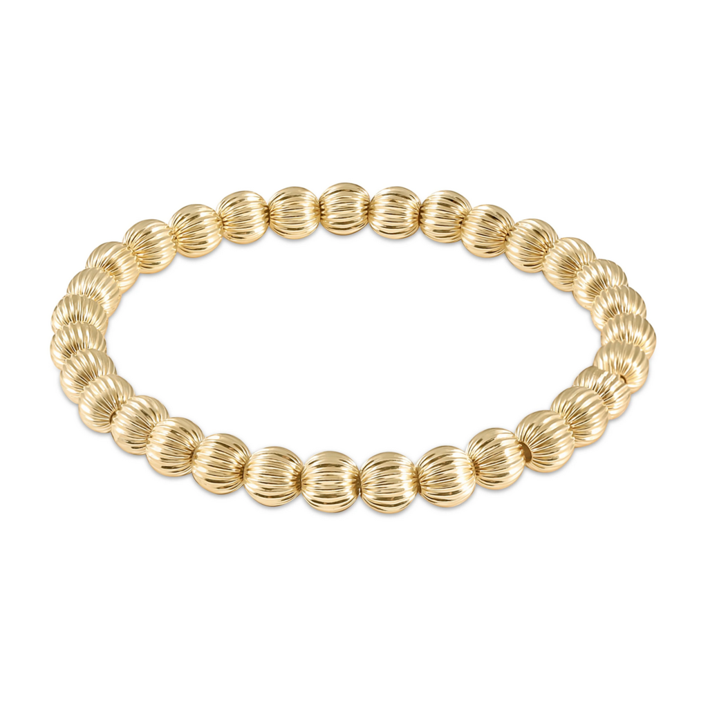 Enewton Extends - Dignity Gold 6 mm Bead Bracelet