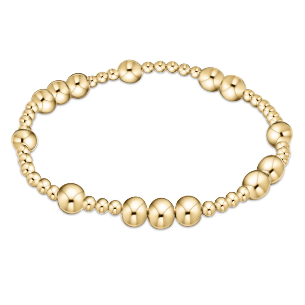 enewton Extends - Hope Unwritten 6mm Bead Bracelet - Gold
