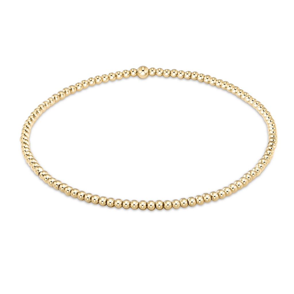 enewton Classic Gold 2mm Bead Bracelet