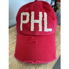 Cotton Mule PHL Dad Hat - Red
