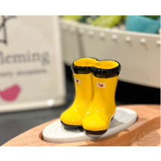 Nora Fleming - Jumpin' Puddles Yellow  Mini