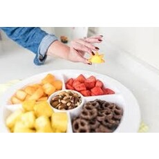 Nora Fleming Nora Fleming Pinstripes Melamine Divided Dish