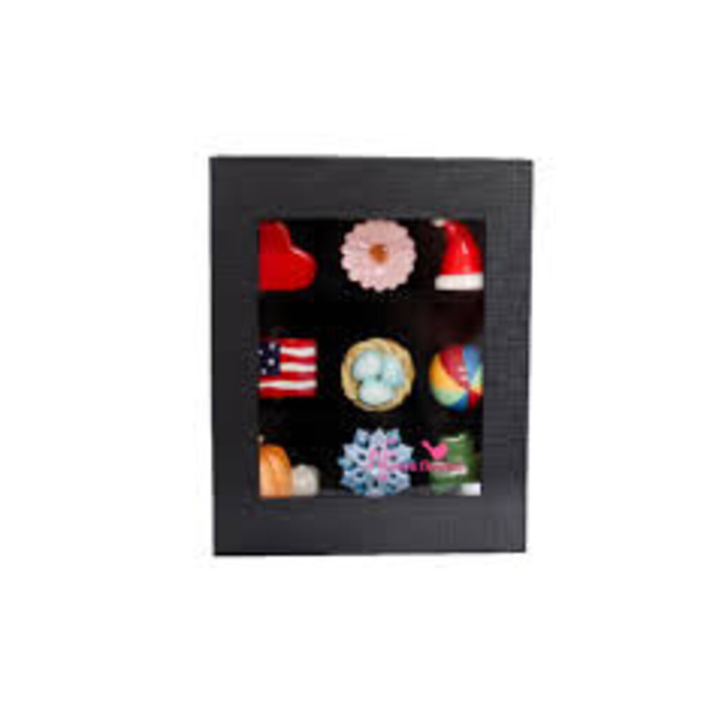 Nora Fleming Nora Fleming 9 Piece Black Keepsake Box