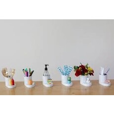 Nora Fleming Nora Fleming Pinstripes Round Cutie Container