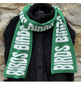 Just C Birds Green Scarf