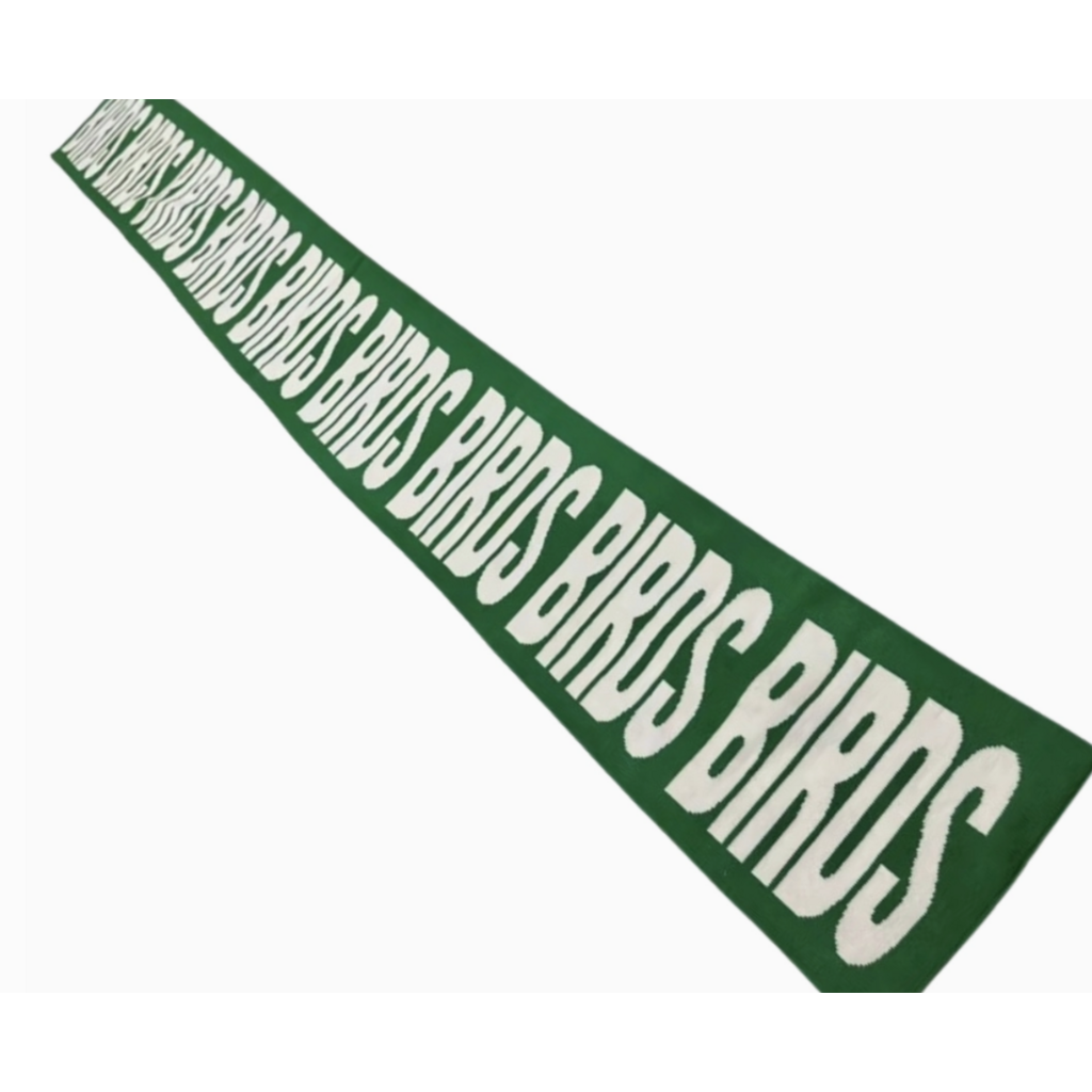 Just C Birds Green Scarf