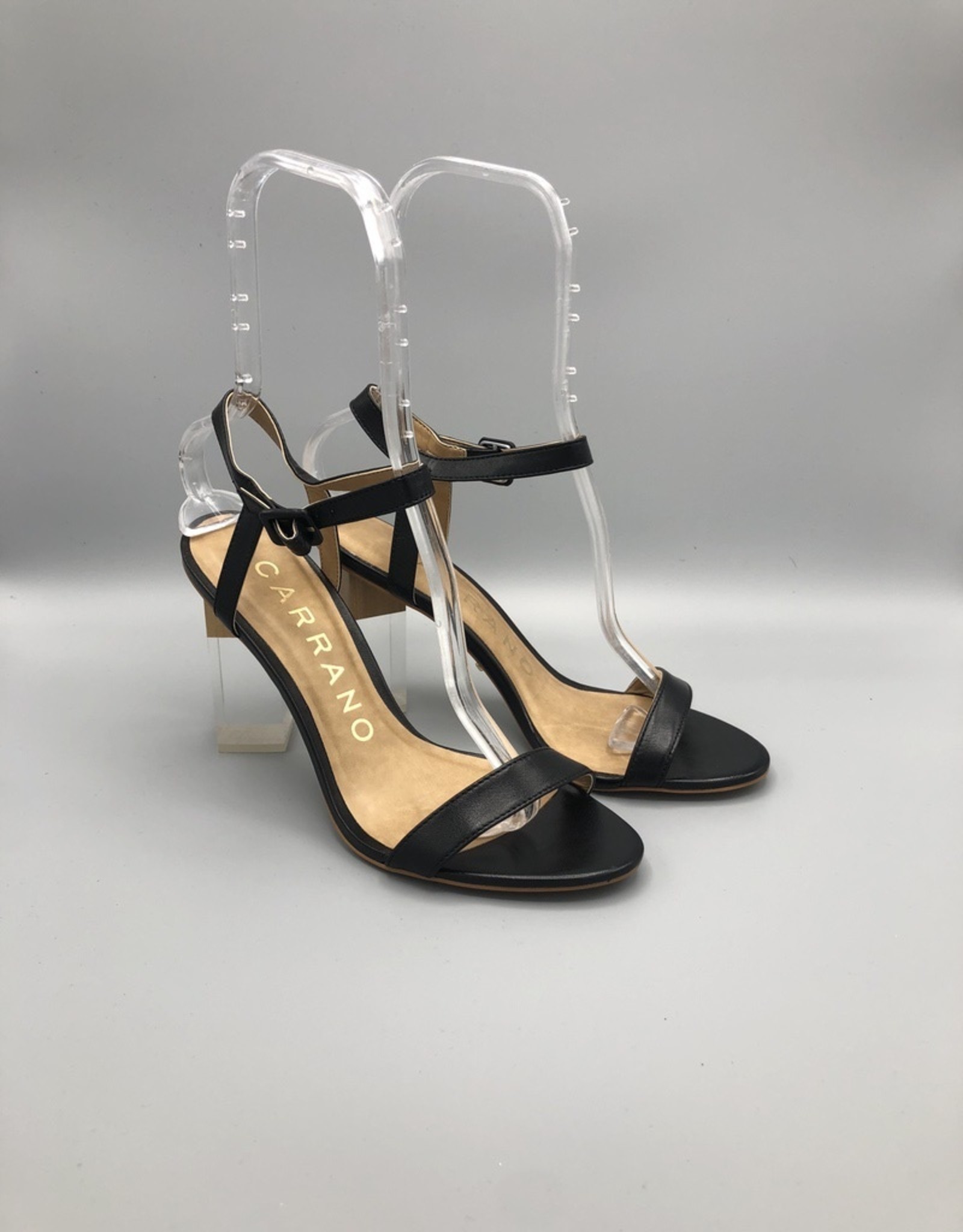 acrylic heel shoes