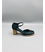 Lorraci Wood Heeled Leather Mary Jane