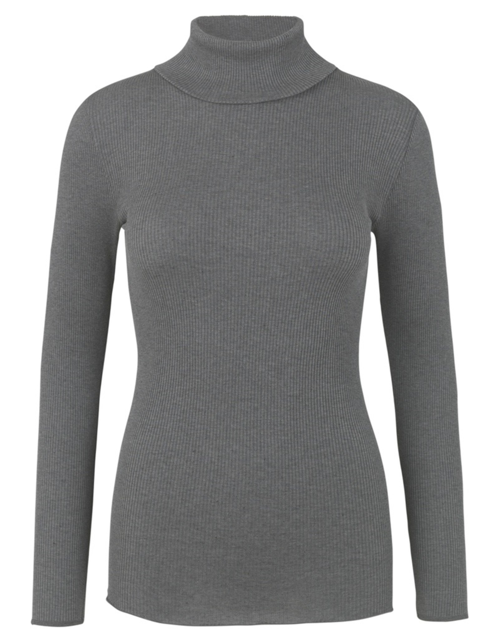 Rosemunde Silk Cotton Ribbed Turtleneck | Women's Fall 2020 Sweaters ...