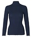 Rosemunde Silk Cotton Ribbed Turtleneck