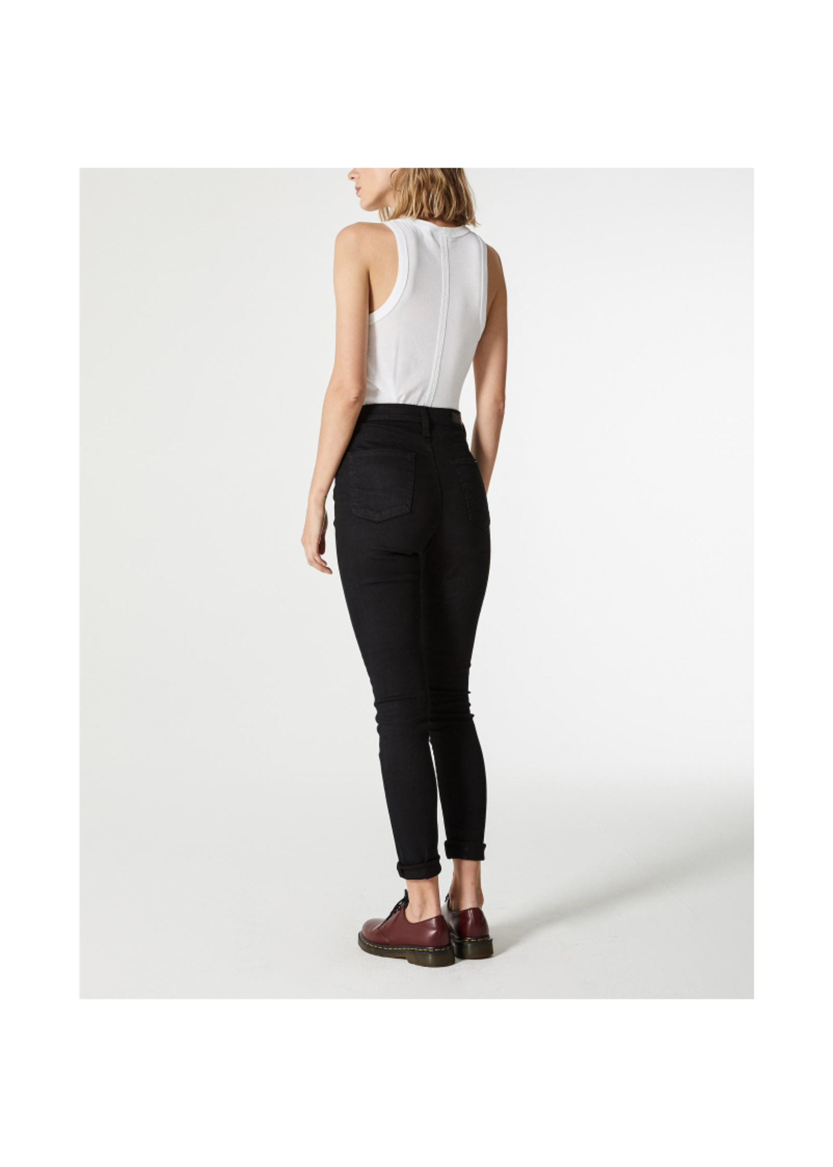 AG Jeans Mila Overdye Black | Women's 