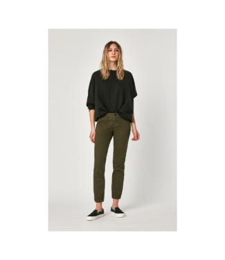 Mavi Ivy Dark Jade Twill Cargo