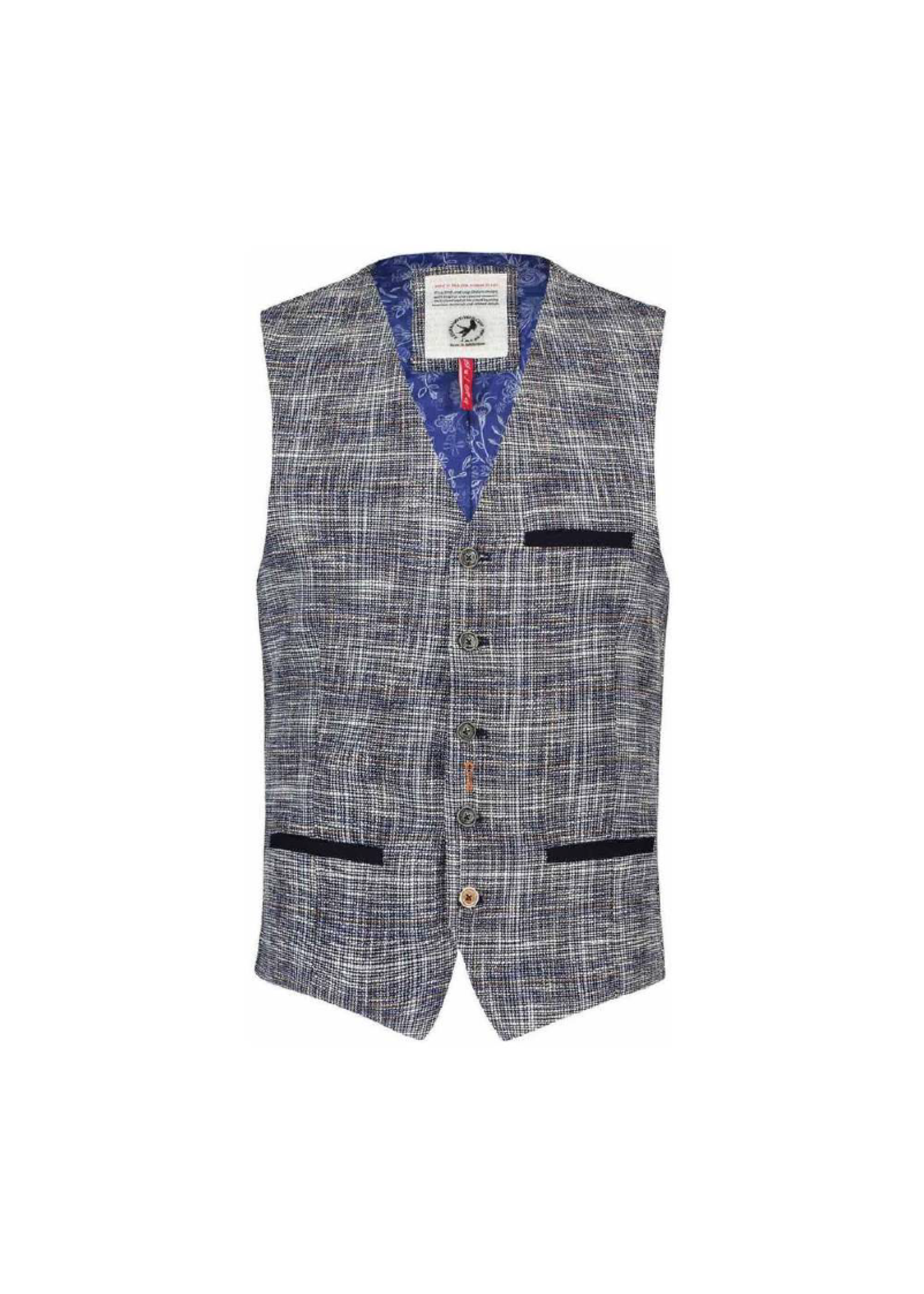 Fish Named Fred Cotton Mix 5-Button Vest