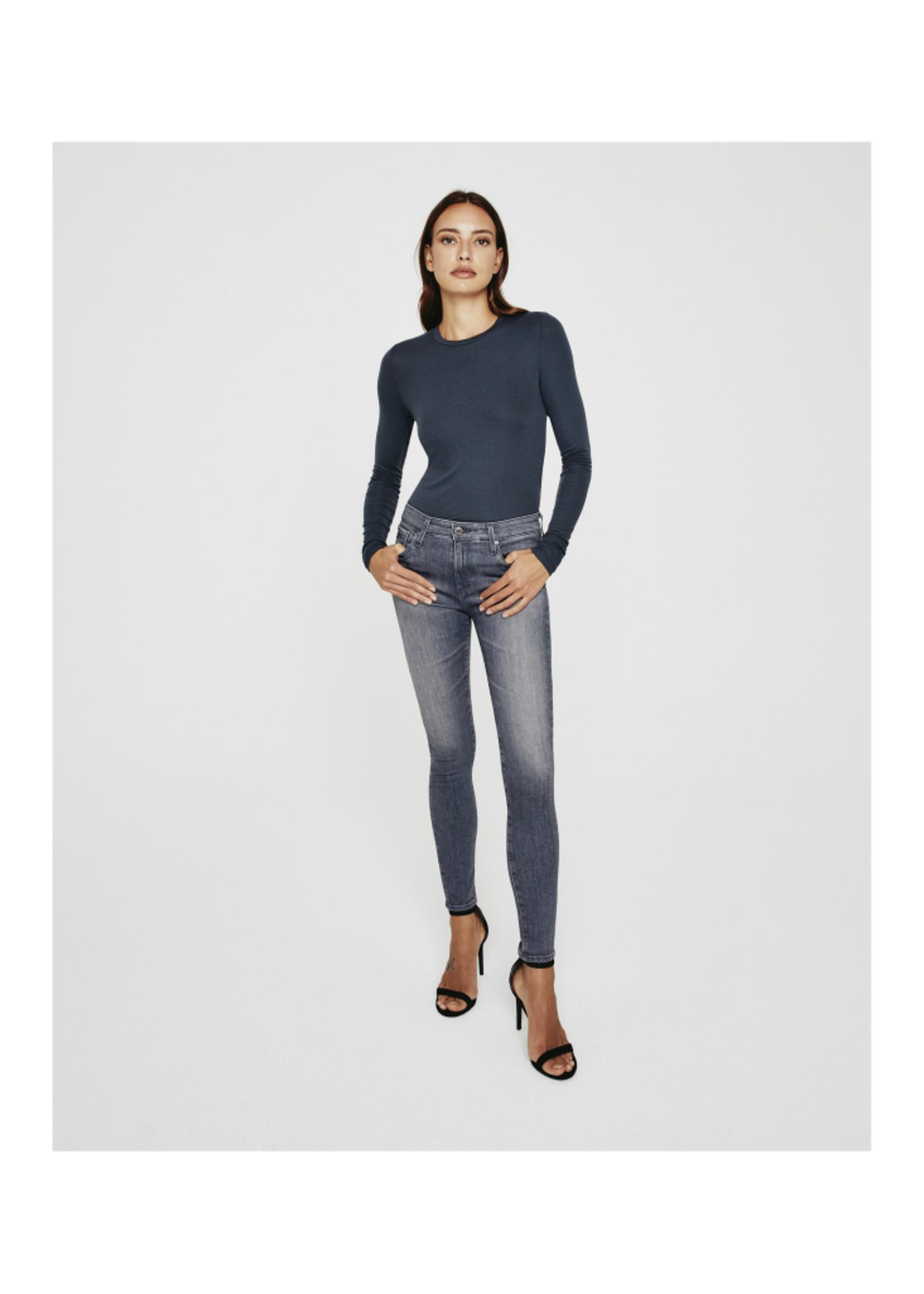 Vandret diagonal strimmel AG Jeans Farrah Skinny Embers | Women's Skinny Jeans - espy