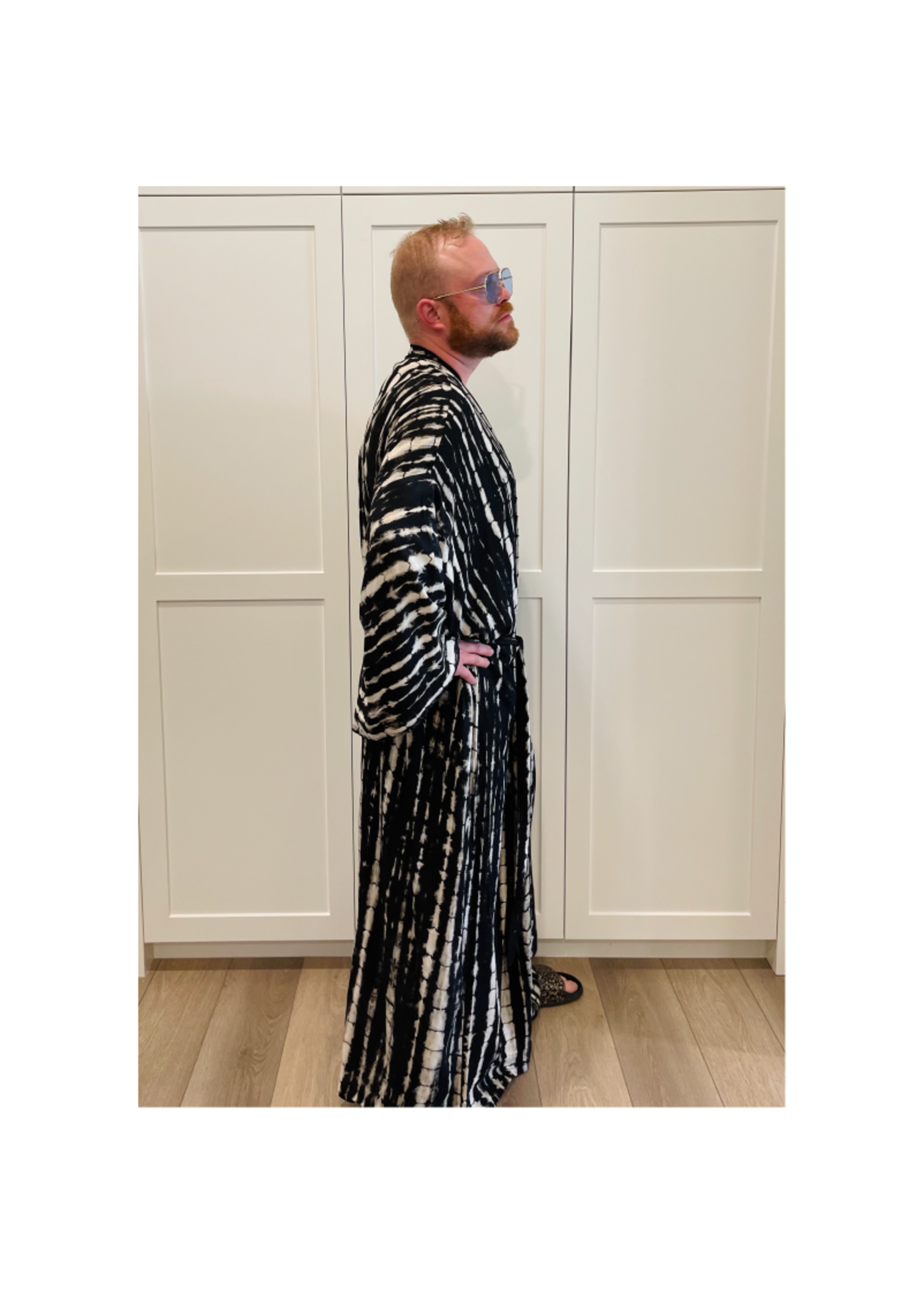 espy Oversized Long-Sleeve Kimono Robe
