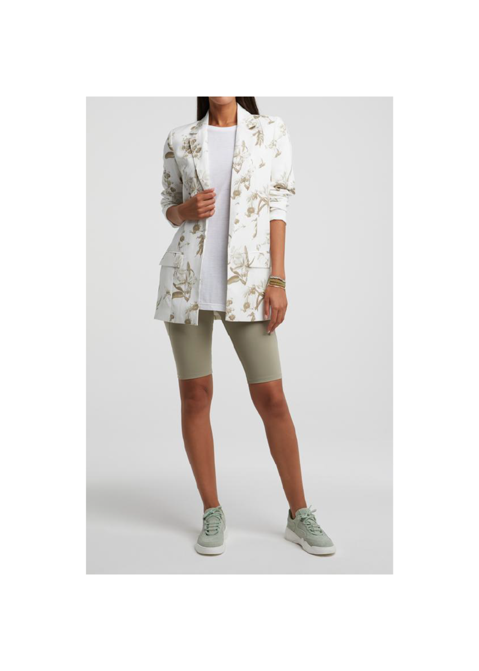 floral boyfriend blazer