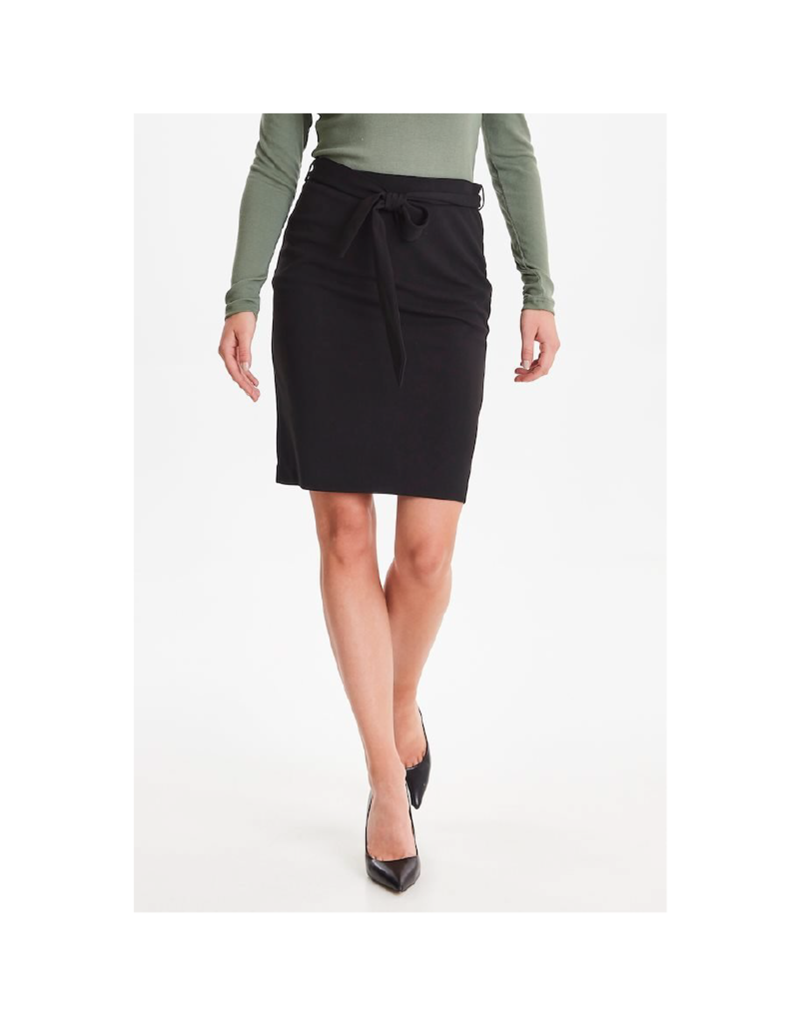 B. Young 4-Way Stretch Tie Up Skirt