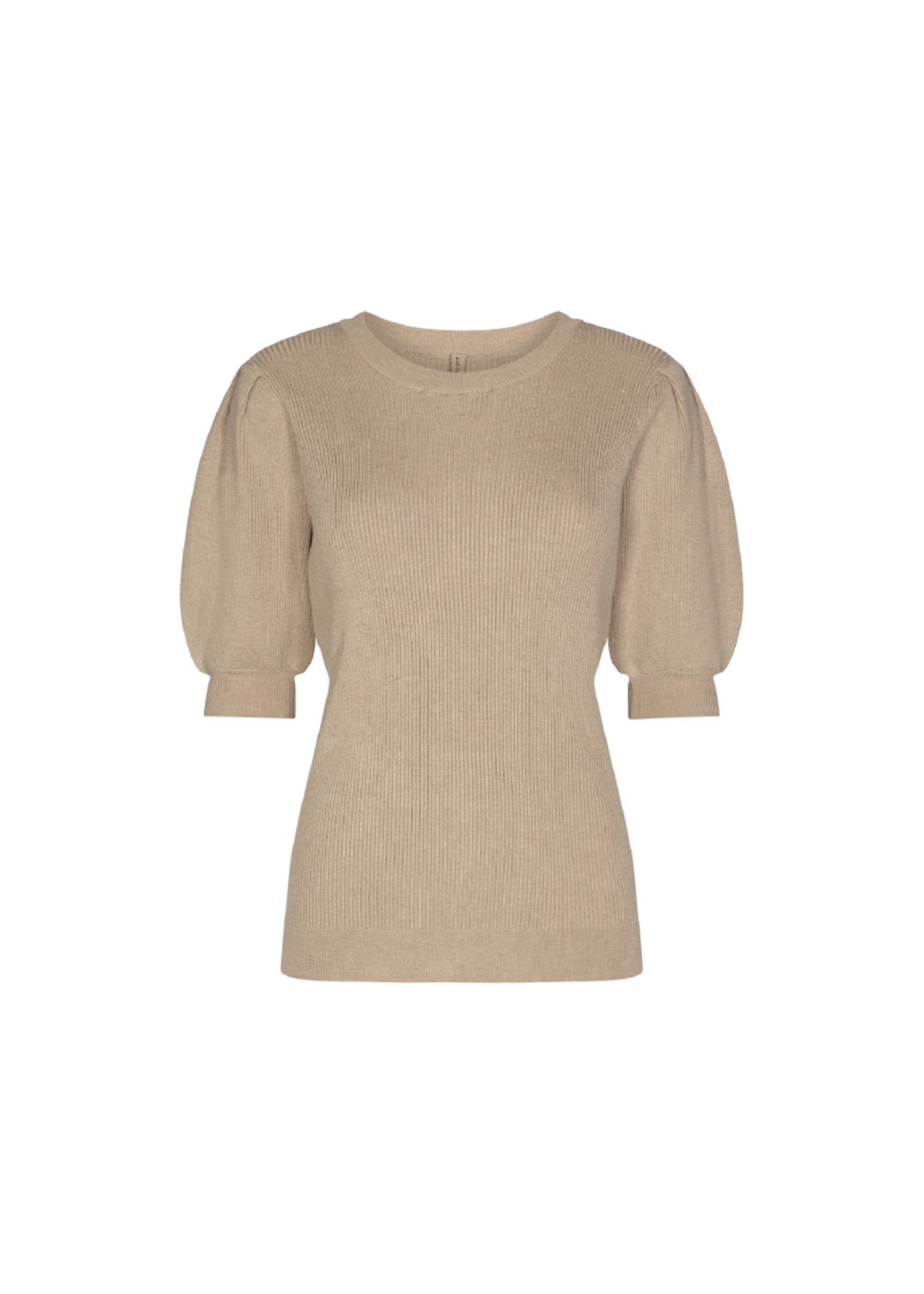 Soya Concept 3/4 Puff Sleeve Knit Top