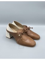Stivali Focus Leather Heeled Derby (2 Colours Available)