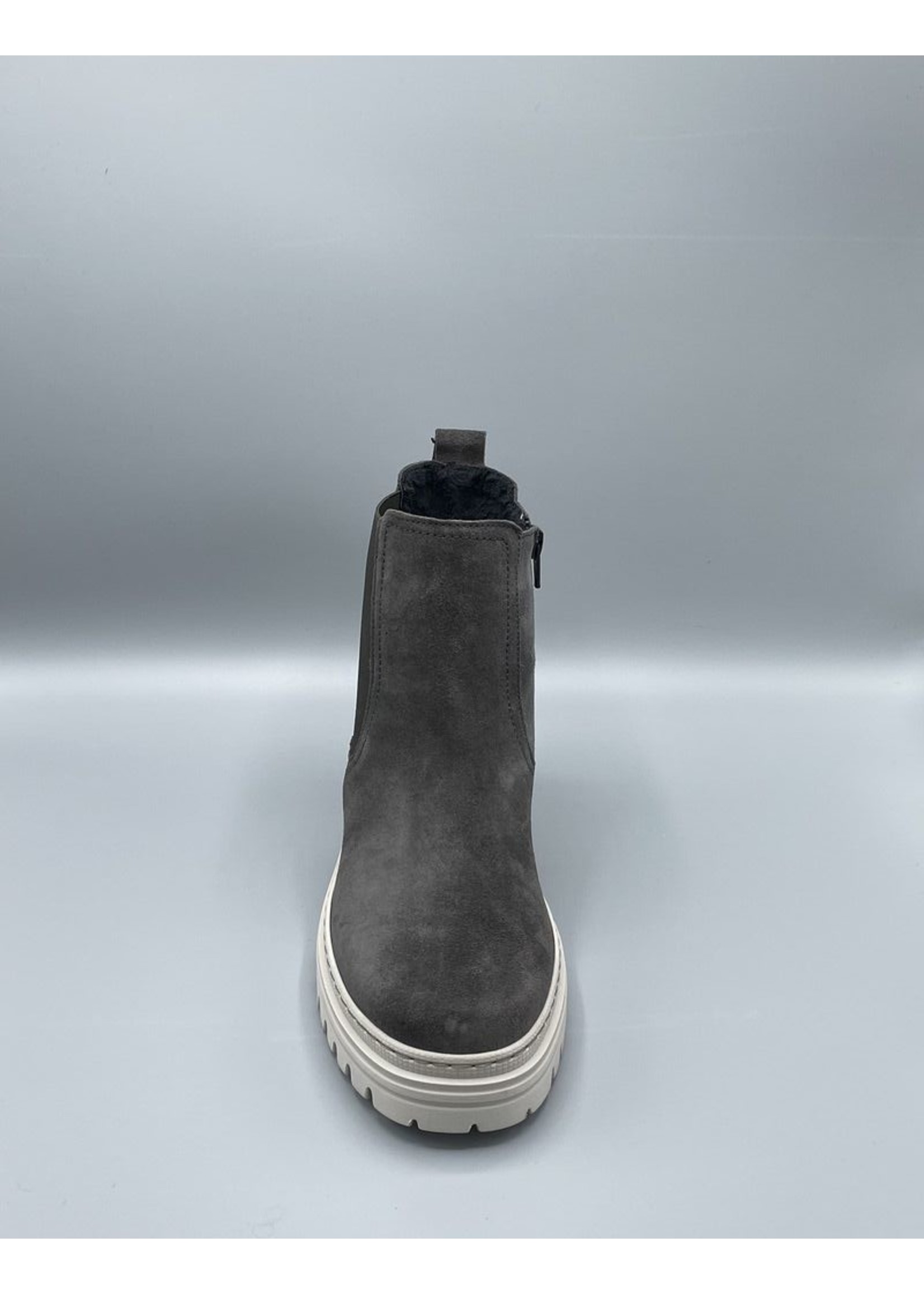 side zip sneaker boot