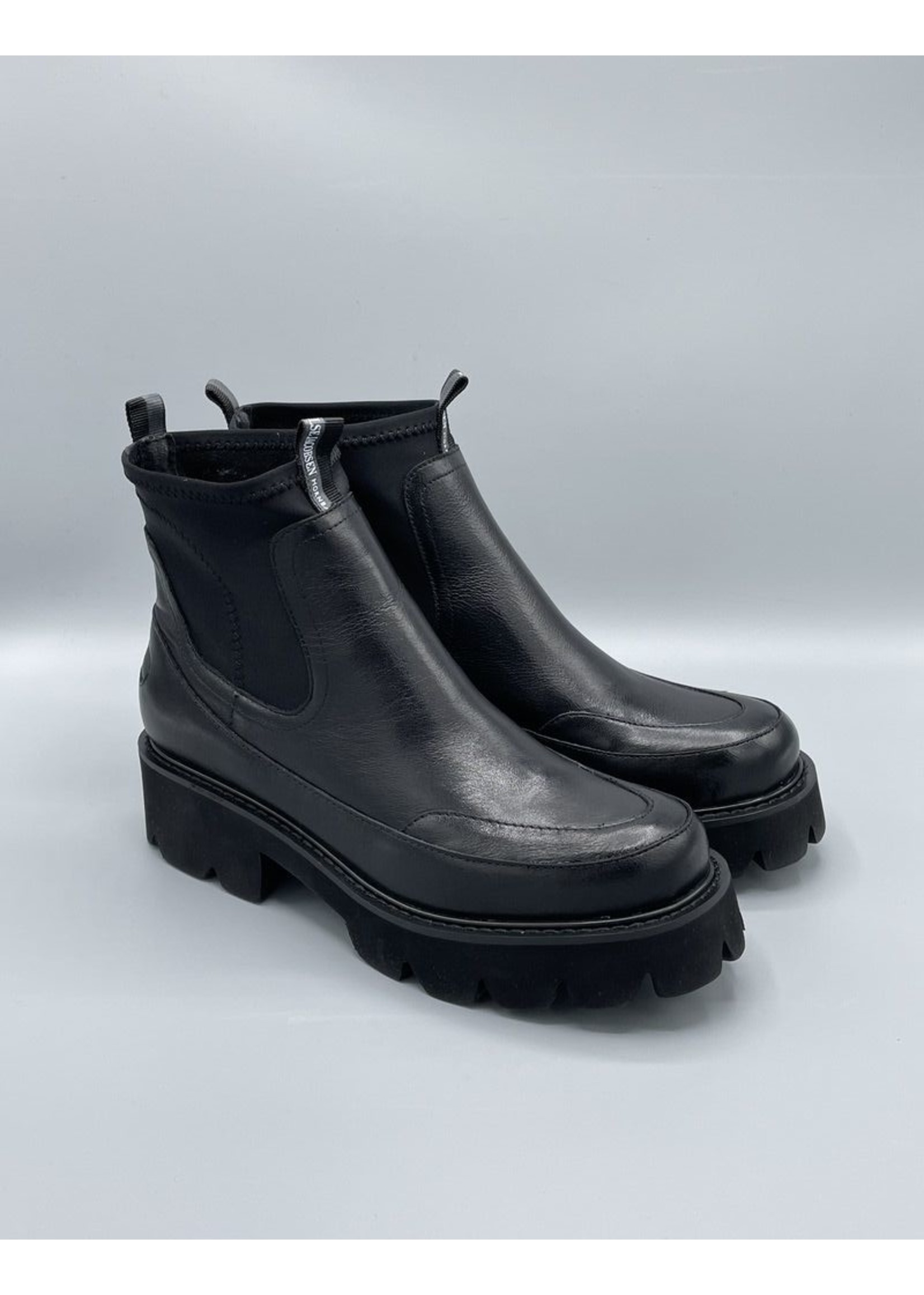 Ilse Jacobsen Leather Coated Pull On Boot
