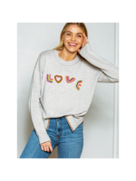 Zaket & Plover Cotton/Cashmere LOVE Sweater (2 Colours Available)