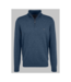 Fynch Hatton Cotton 1/4 Zip Troyer Sweater