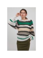 ICHI Striped Sweater