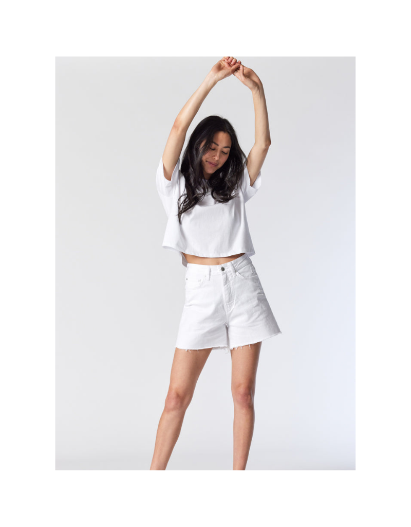 Mavi Millie White 90s Stretch - espy