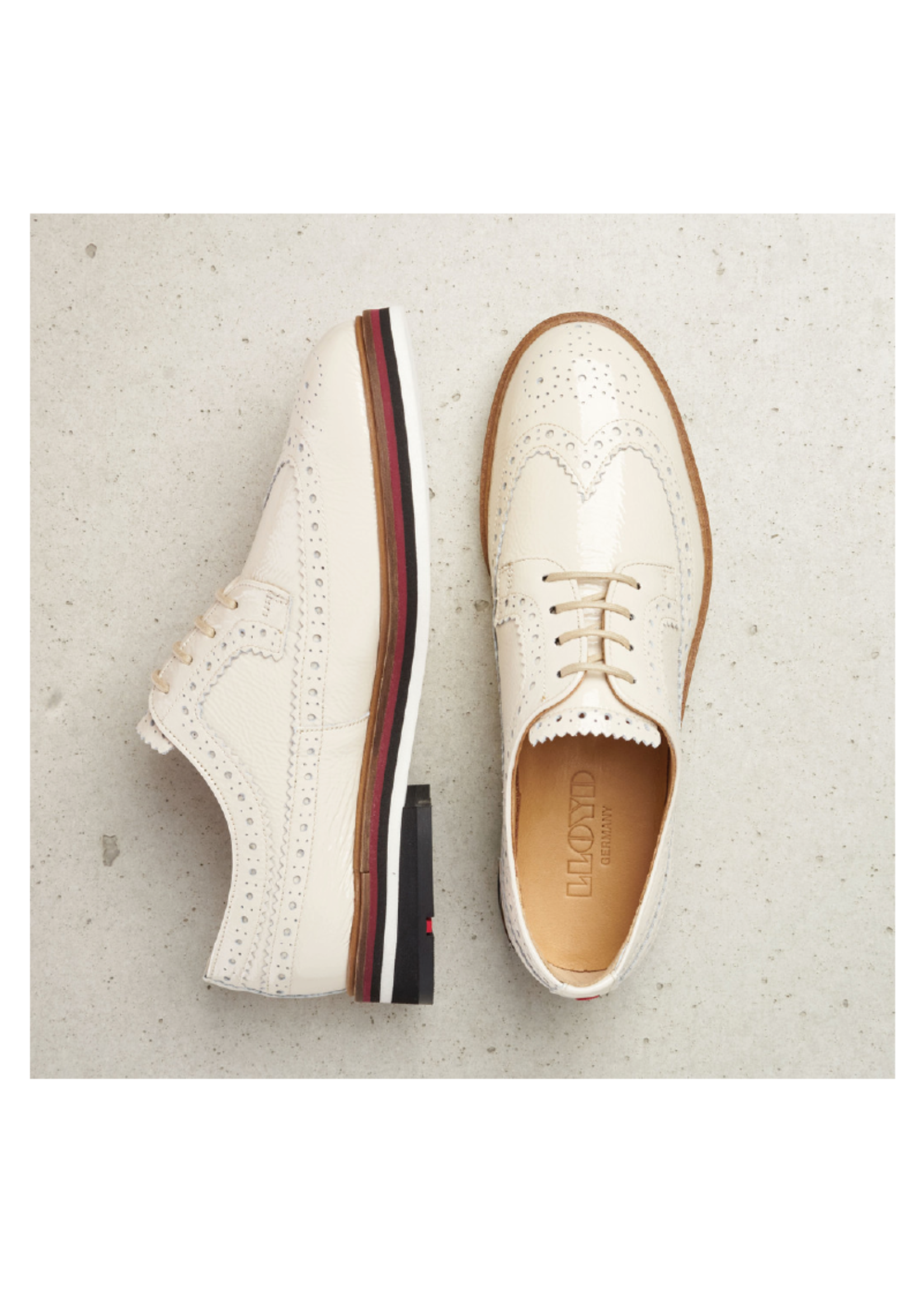 Lloyd Rugosa Patent Brogue | Women's 