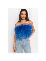 Lamarque Zaina Feather Bustier (3 Colours Available)