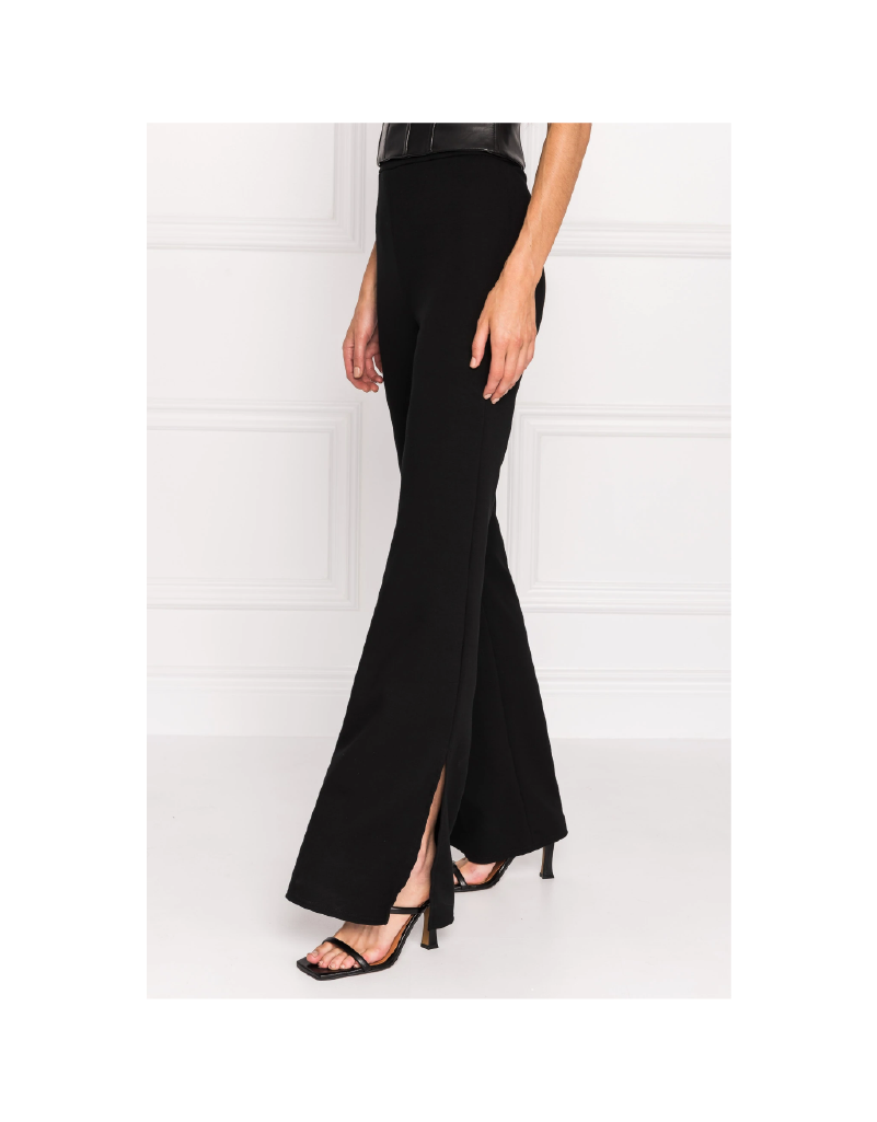 NADDA  Leather Low Rise Pants – LAMARQUE