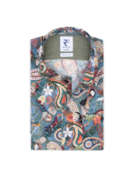 R2 Paisley Flower S/S Button-Up