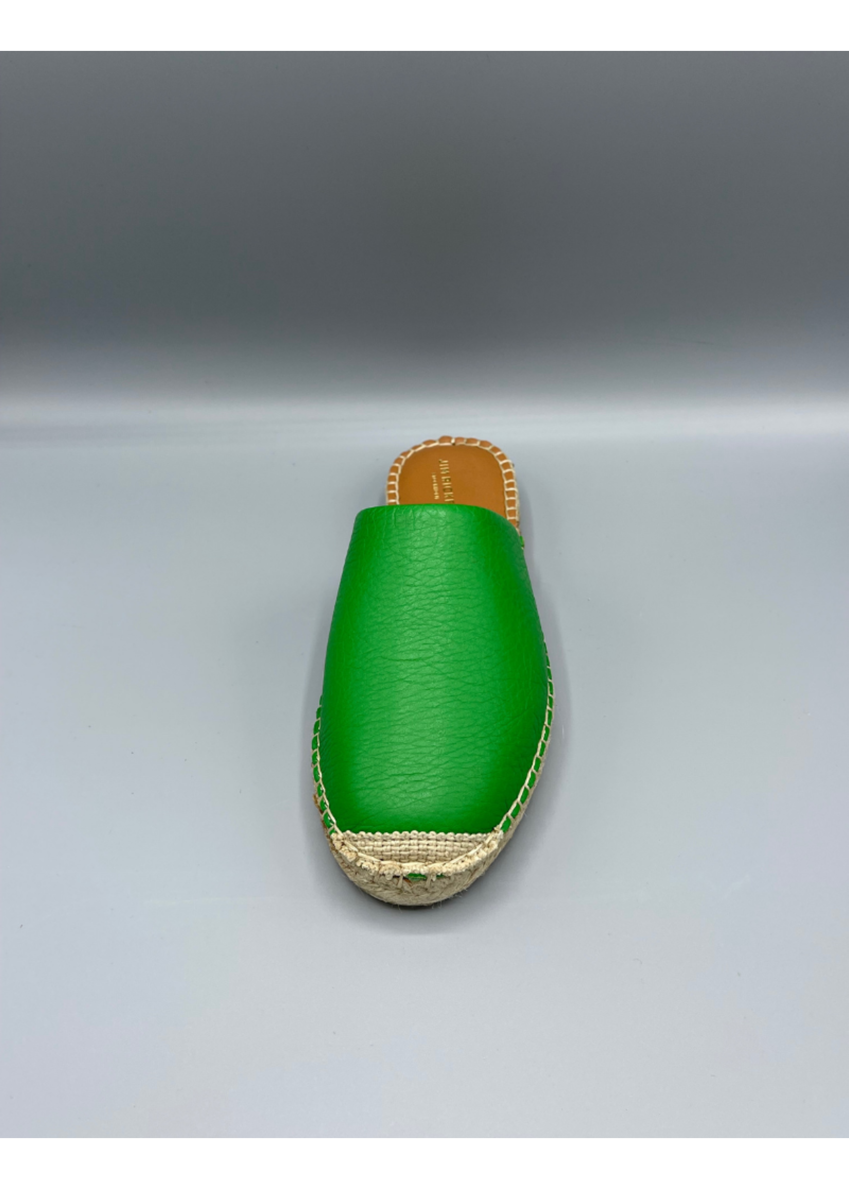 Jim Rickey Espadrille Slip On Leather Sandal